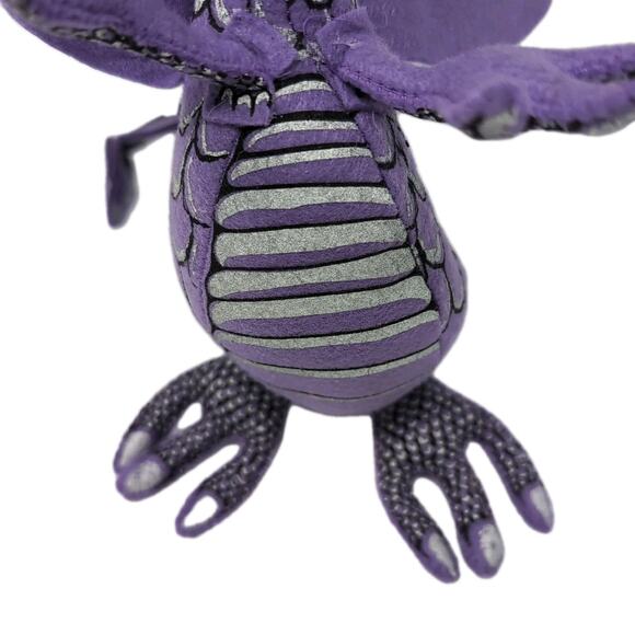 ANNALEE Purple Dragon Doll Figure Poseable 12 in 2020 Retired Collectible 311720 - Picture 7 of 12